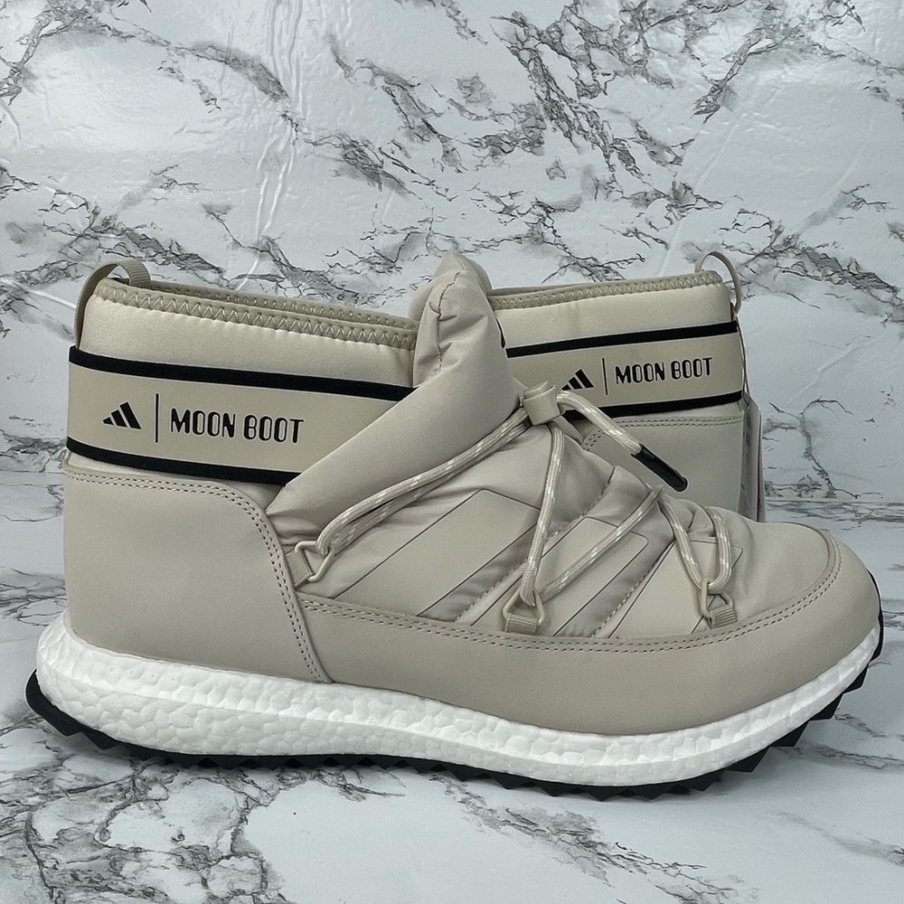 NEW adidas x Moon Boot Ultraboost Low Clear Brown Black Men’s Size 13 IH2490